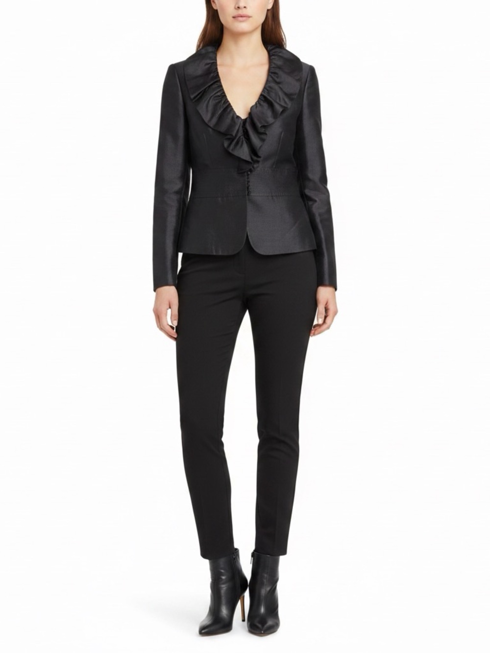 Tahari Black Women's Jacket with Branded Neck Label